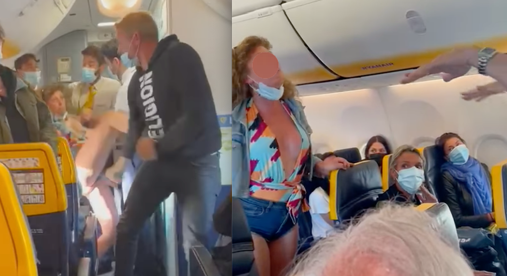 Woman refuses to wear mask in flight, pulls another passenger’s hair, later dragged off plane