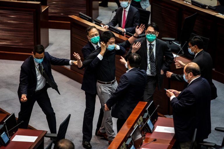 G7 condemns ‘erosion’ of democracy in Hong Kong polls