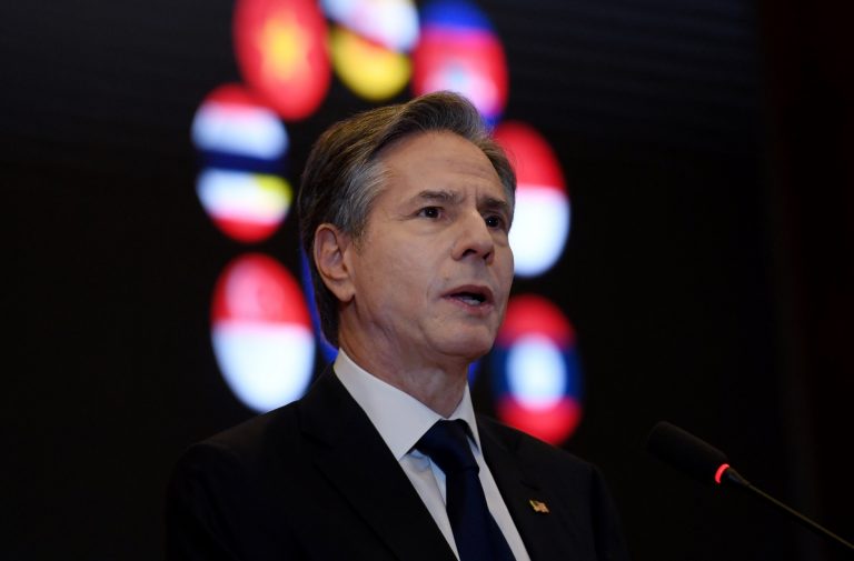 Blinken urges end to Chinese ‘aggressive actions’ in Asia-Pacific
