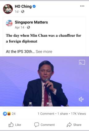 Is Chan Chun Sing leading the race to be the next Prime Minister of Singapore?