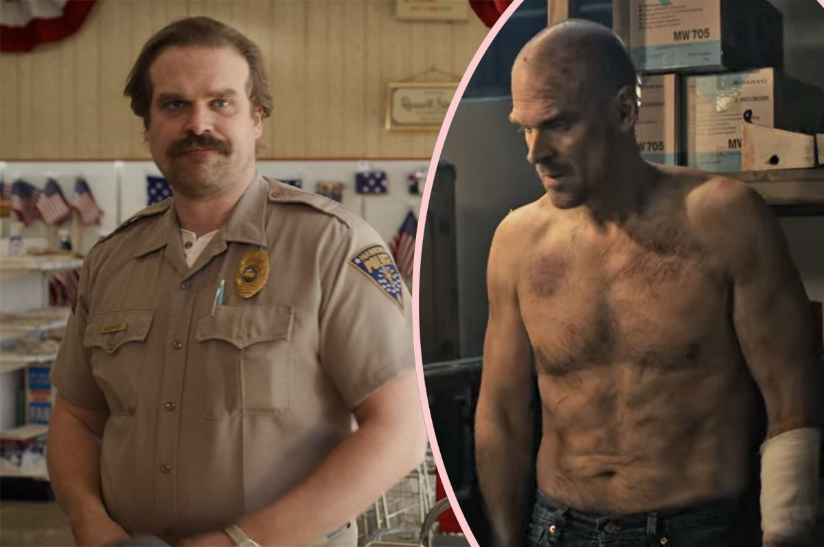 How Stranger Things actor David Harbour shed 75 pounds for Season 4