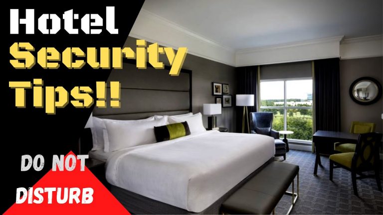 How to check hotel rooms for security to safeguard against creeps
