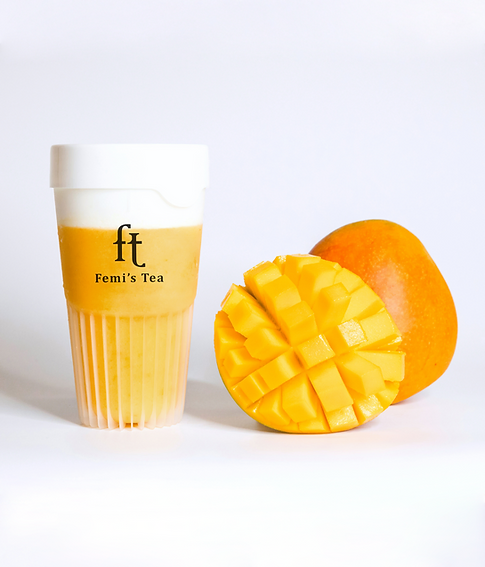 Femi’s tea offers original blends including a variety of fruit teas. 