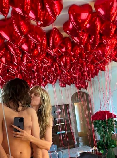 Heidi Klum shares steamy post with husband to celebrate fourth anniversary