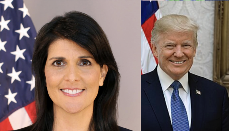 Nikki Haley and Trump, GOP