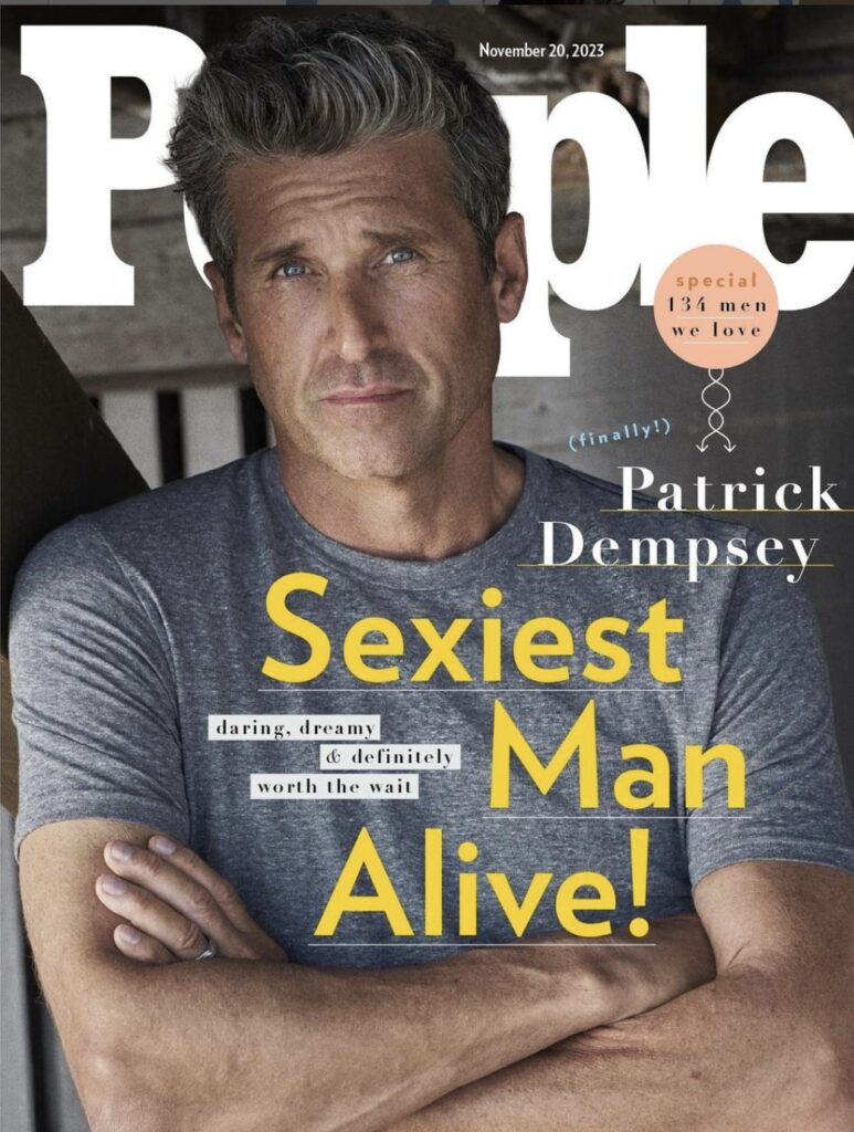 Patrick Dempsey is named PEOPLE’s Sexiest Man Alive 2023