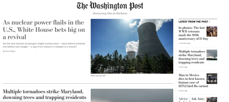 Can Brits save the ailing Washington Post? Changes at the top to stem losses