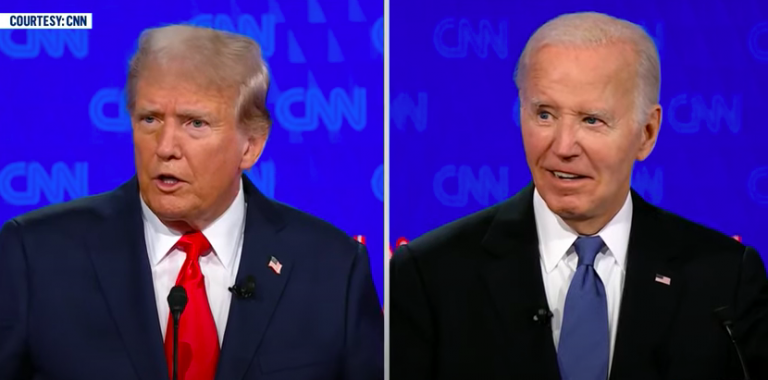 Trump and Biden