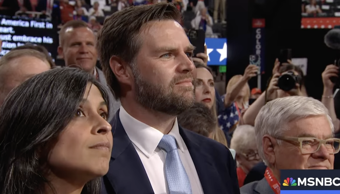 JD Vance with Usha Vance