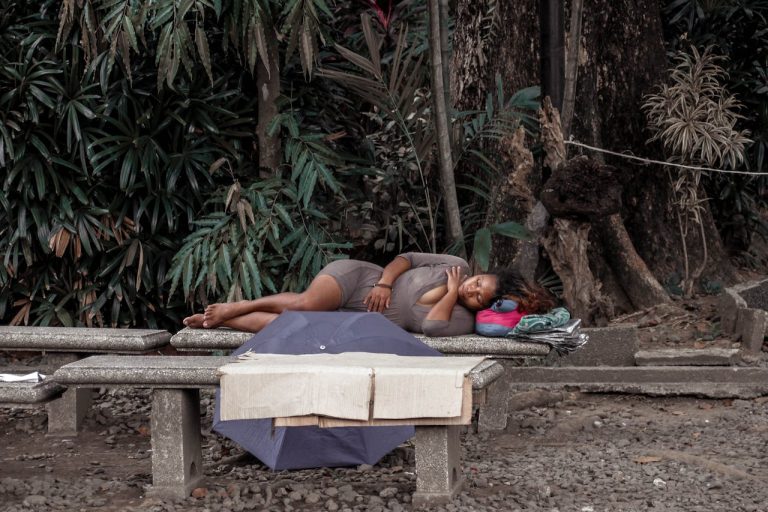 Sleeping outdoors now a crime