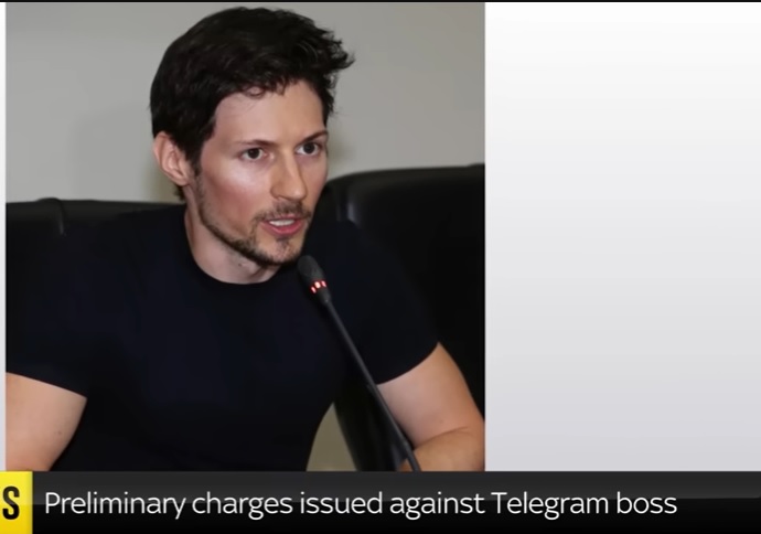 Pavel Durov charged