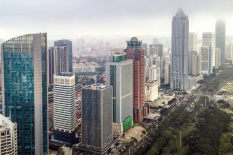 China skyline