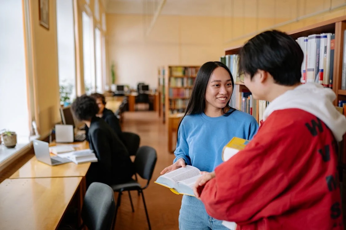 Asian college students